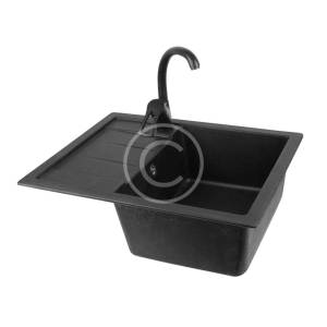 Metallic sink